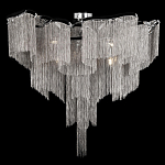 Люстра потолочная с металлическими цепочками Диаметр 99 см Atlantis Chain варинант исполнения - 1 | Loft Concept в Орле