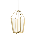  Подвесной светильник золотого цвета в форме фонаря Kichler варинант исполнения - 4 | Loft Concept в Орле