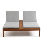 Шезлонг двухместный из эвкалипта Sunset варинант исполнения - 3 | Loft Concept в Орле