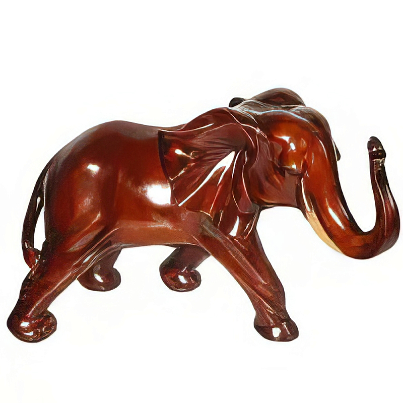 Статуэтка в виде слона Brown Elephant Коричневый Статуэтка в виде слона Brown Elephant Коричневый в Орле | Loft Concept