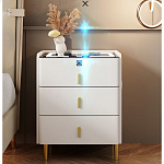 Умная прикроватная тумбочка c зарядкой для телефона Smart Furniture варинант исполнения - 2 | Loft Concept в Орле