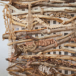 Большая Абстрактное Панно из веток и нитей Dryad Wall Art варинант исполнения - 2 | Loft Concept в Орле