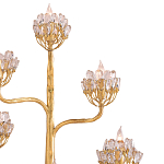 Бра золотое в виде растения Golden Flower Glade варинант исполнения - 1 | Loft Concept в Орле