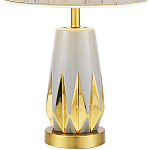 Настольная лампа с абажуром Femia Grey Gold Table Lamp варинант исполнения - 3 | Loft Concept в Орле