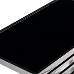 Столик журнальный с черной стеклянной столешницей Embodiment of Contemporary Art  варинант исполнения - 2 | Loft Concept в Орле