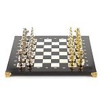 Шахматы Ренессанс с доской из натурального мрамора Decorative Thematic Chess варинант исполнения - 1 | Loft Concept в Орле