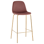 Барный стул на золотистых ножках VENDRAMIN Pink варинант исполнения - 1 | Loft Concept в Орле