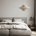 Подвесной вязаный бежевый светильник «Звезда Востока 01» варинант исполнения - 3 | Loft Concept в Орле