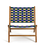 Кресло низкое из массива тика Barbados варинант исполнения - 3 | Loft Concept в Орле