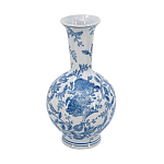 Ваза фарфоровая с синими цветочными мотивами Independence варинант исполнения - 1 | Loft Concept в Орле