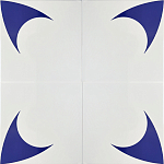 Дизайнерская плитка с узором Комета 2 варинант исполнения - 1 | Loft Concept в Орле