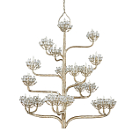 Люстра в виде растения Silver Flower Glade варинант исполнения - 3 | Loft Concept в Орле