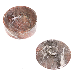 Сахарница из натурального камня Креноид Stone Sugar Bowls варинант исполнения - 3 | Loft Concept в Орле