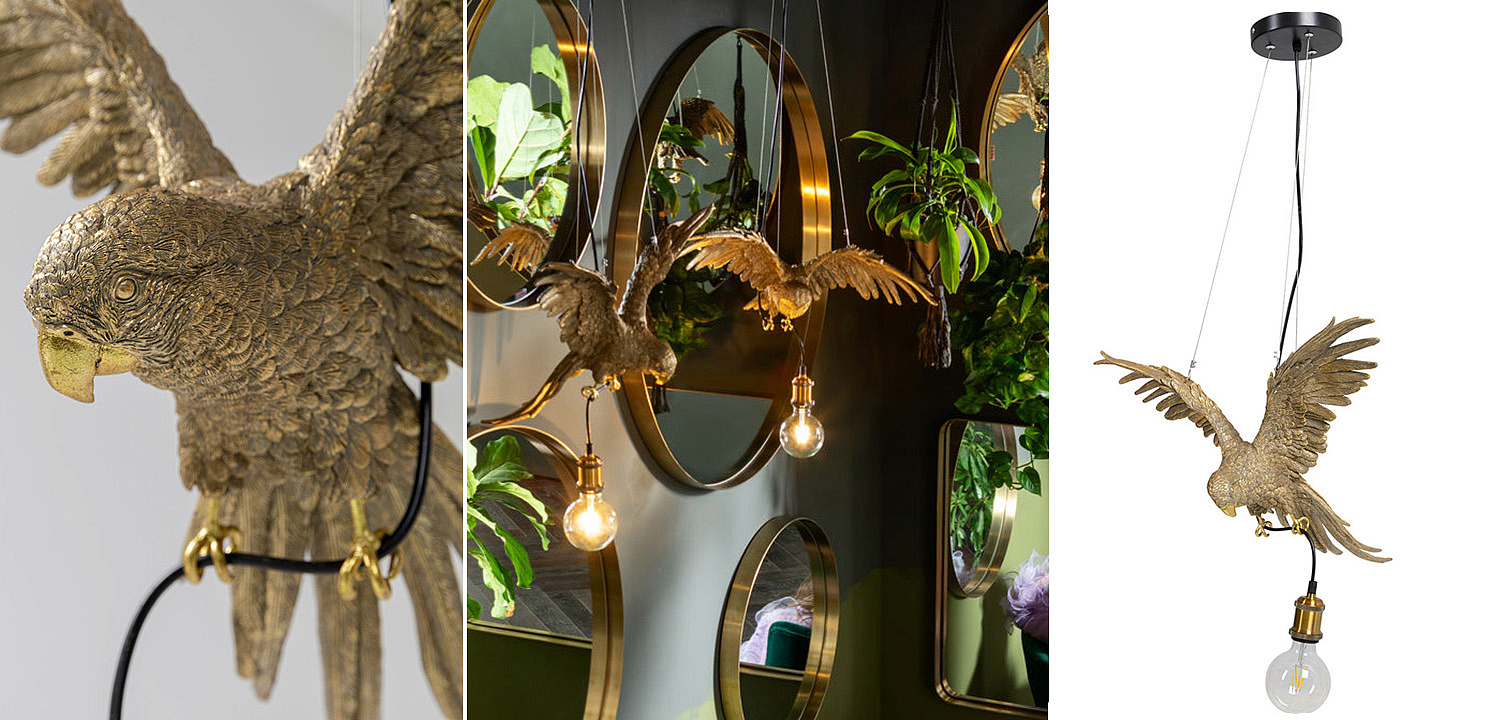 Подвесной Светильник Золотой Попугай Golden Parrot Подвесной Светильник Золотой Попугай Golden Parrot - Loft-Concept в Орле