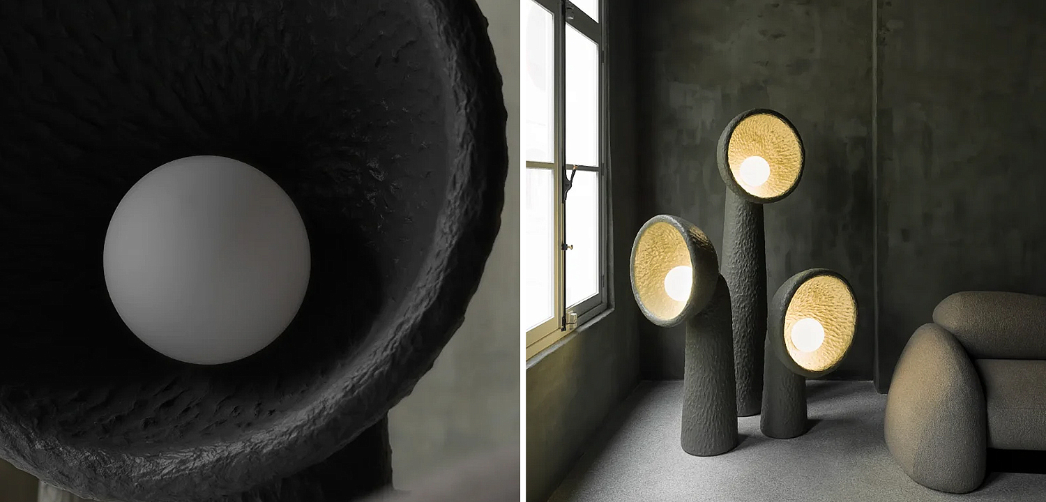 Лампа SONIAH MEDIUM FLOOR LAMP by FAINA Black Лампа SONIAH MEDIUM FLOOR LAMP by FAINA Black - Loft-Concept в Орле