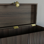 Большой дизайнерский Сундук Elsa Dreams Walnut варинант исполнения - 3 | Loft Concept в Орле