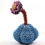 Статуэтка тропический фрукт Pandora Tropical Fruit Blue Pink Lilac Flower варинант исполнения - 2 | Loft Concept в Орле