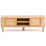 ТВ-тумба из плетеного ротанга Simone Rattan TV Stand варинант исполнения - 1 | Loft Concept в Орле