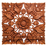 Панно из дерева квадратное Novala Panel With Trees варинант исполнения - 1 | Loft Concept в Орле