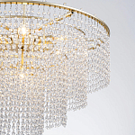 Люстра многоярусная с каскадами кристаллов Crystal Rains варинант исполнения - 6 | Loft Concept в Орле