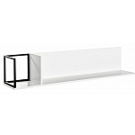 Полка навесная белая открытая Strict Lines  варинант исполнения - 3 | Loft Concept в Орле