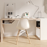 Письменный стол прямоугольный с полочкой под столешницей EcoComb варинант исполнения - 4 | Loft Concept в Орле