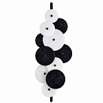 Бра светодиодное из черно-белых дисков Contrast Sample варинант исполнения - 4 | Loft Concept в Орле