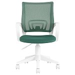 Офисное кресло с основанием из белого пластика Desk chairs Green варинант исполнения - 2 | Loft Concept в Орле