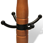 Вешалка напольная деревянная с черными металлическими крючками Noble Branches варинант исполнения - 3 | Loft Concept в Орле