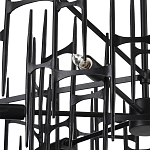 Люстра черная остроконечной формы Black Satin варинант исполнения - 1 | Loft Concept в Орле