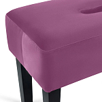 Мягкий  пуф на черных ножках Winton Pouf варинант исполнения - 18 | Loft Concept в Орле