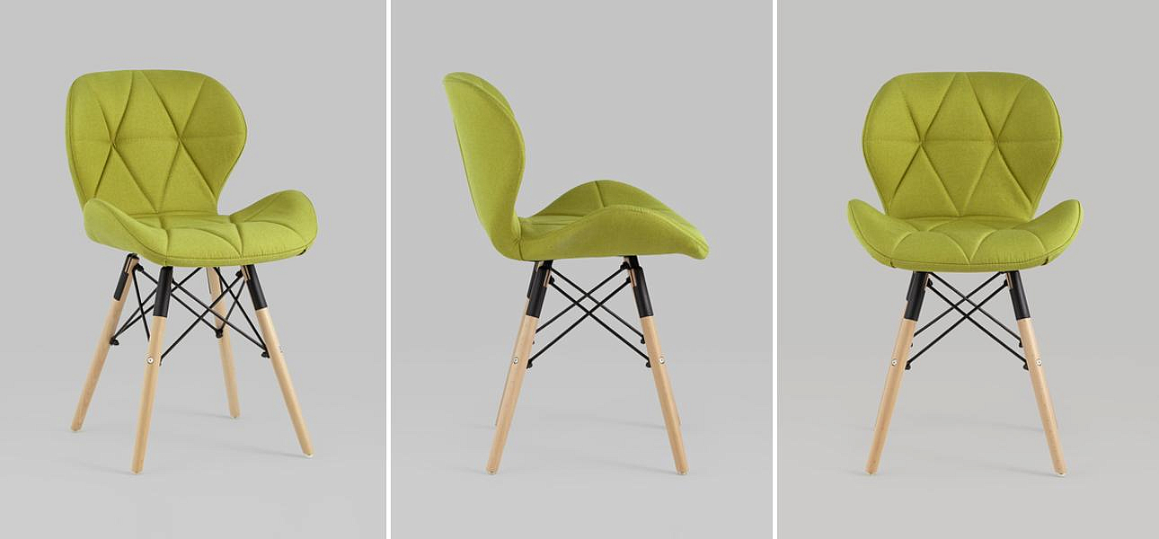 Стул Jeroen Chair Рогожка Цвет Лайм Стул Jeroen Chair Рогожка Цвет Лайм - Loft-Concept в Орле