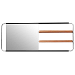 Настенное зеркало с двумя полками Two Shelves Functional Mirrors варинант исполнения - 1 | Loft Concept в Орле