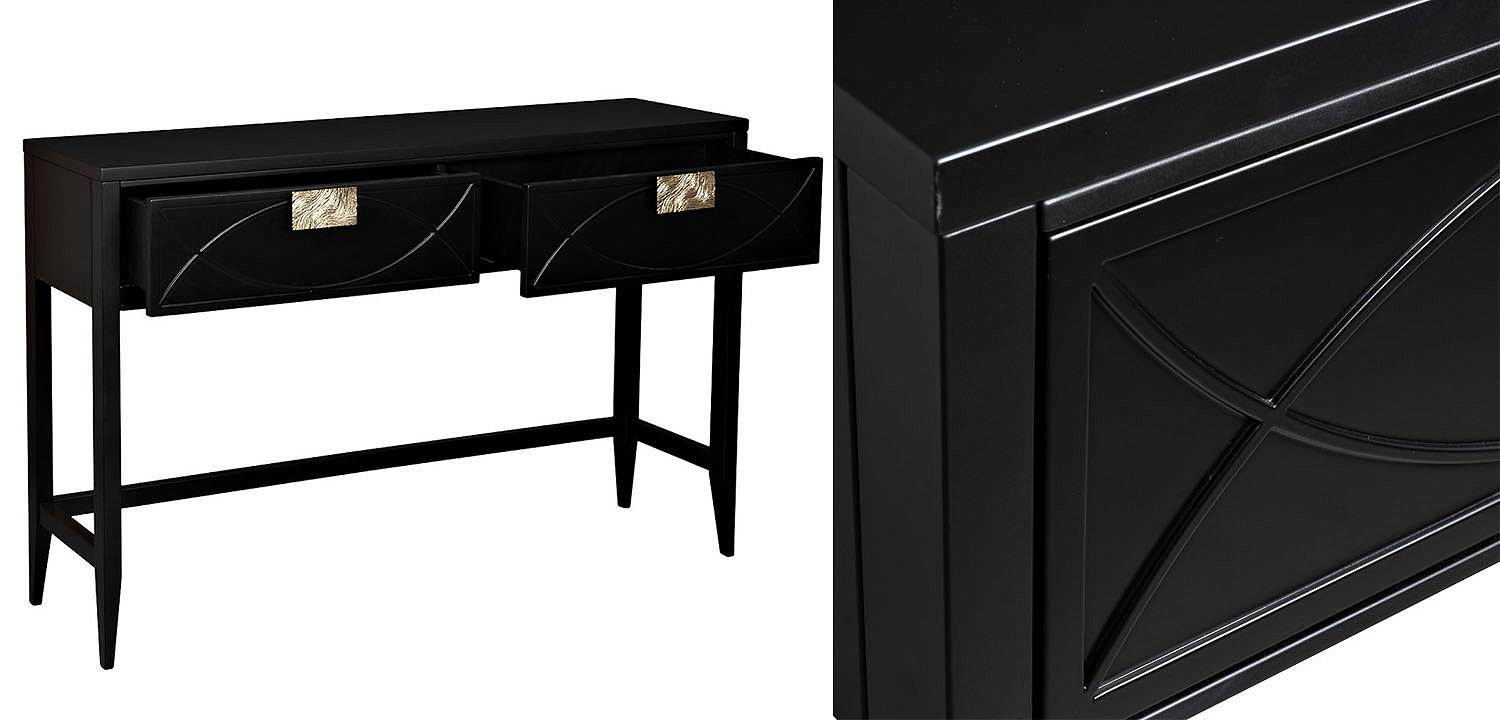 Консоль Amelie Black Console Консоль Amelie Black Console - Loft-Concept в Орле
