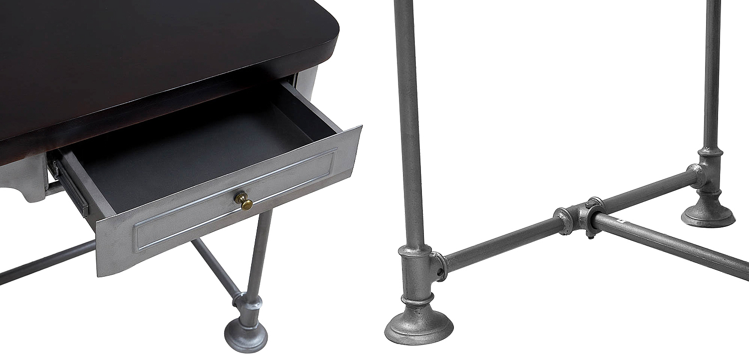 Рабочий стол Iston Metal Wood Desk Рабочий стол Iston Metal Wood Desk - Loft-Concept в Орле