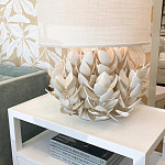 Настольная лампа White Bionic Petals Flo Table Lamp варинант исполнения - 3 | Loft Concept в Орле