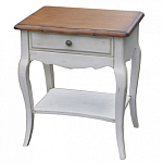 Тумба прикроватная с ящиком и открытой полкой Interiors Romance варинант исполнения - 1 | Loft Concept в Орле