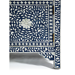 Комод инкрустация костью ORIENTAL Indian синий орнамент варинант исполнения - 5 | Loft Concept в Орле