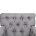 Кресло Addison Chic Armchair grey flax варинант исполнения - 4 | Loft Concept в Орле