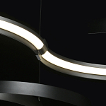 Люстра подвесная светодиодная в виде волнообразной ленты Ribbon Vortex варинант исполнения - 6 | Loft Concept в Орле