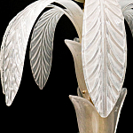 Торшер Glass Decorated Palm Floor Lamp White Листья Пальмы  варинант исполнения - 1 | Loft Concept в Орле