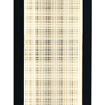 Светодиодное прямоугольное бра из металла черного цвета Lattice Lux варинант исполнения - 3 | Loft Concept в Орле