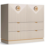 Комод с фактурным фасадом Satin Furniture варинант исполнения - 1 | Loft Concept в Орле