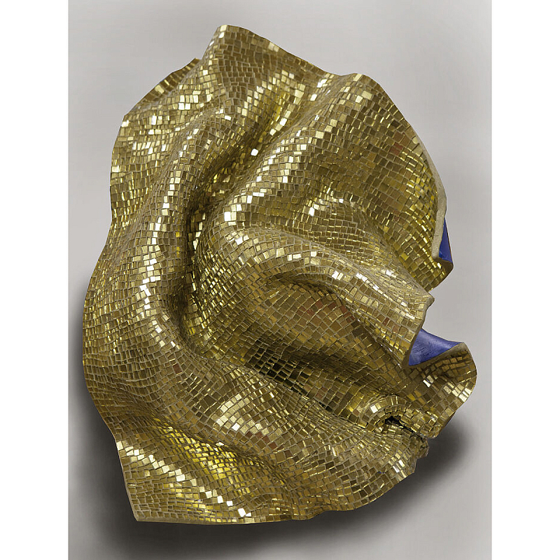 Панно «Reflection» Золотой Синий в Орле | Loft Concept 