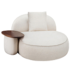 Кушетка Orus с овальным столиком  варинант исполнения - 1 | Loft Concept в Орле