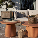 Садовый диван из тикового дерева и веревок Оreon варинант исполнения - 8 | Loft Concept в Орле