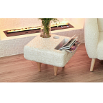 Керамический столик на деревянных ножках «Квадро» варинант исполнения - 7 | Loft Concept в Орле