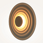 Бра круглое Soft Halo серый варинант исполнения - 3 | Loft Concept в Орле