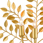 Бра с 3-мя лампами и декором в виде веток с листьями Little Twigs варинант исполнения - 1 | Loft Concept в Орле