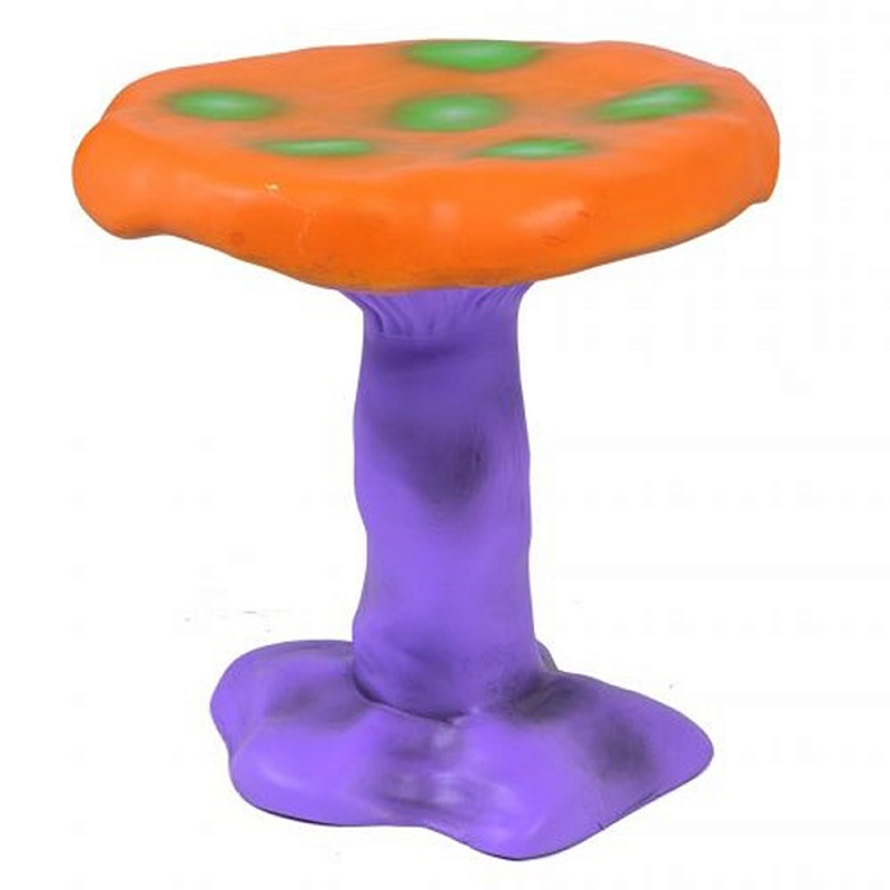 Табурет Seletti Amanita Orange Оранжевый Фиолетовый в Орле | Loft Concept 
